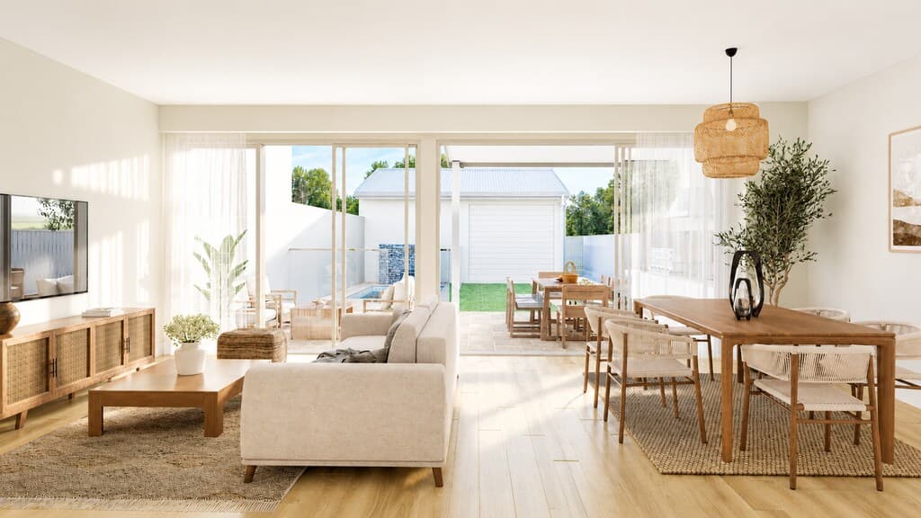 Interiors that last: light, material, and flow