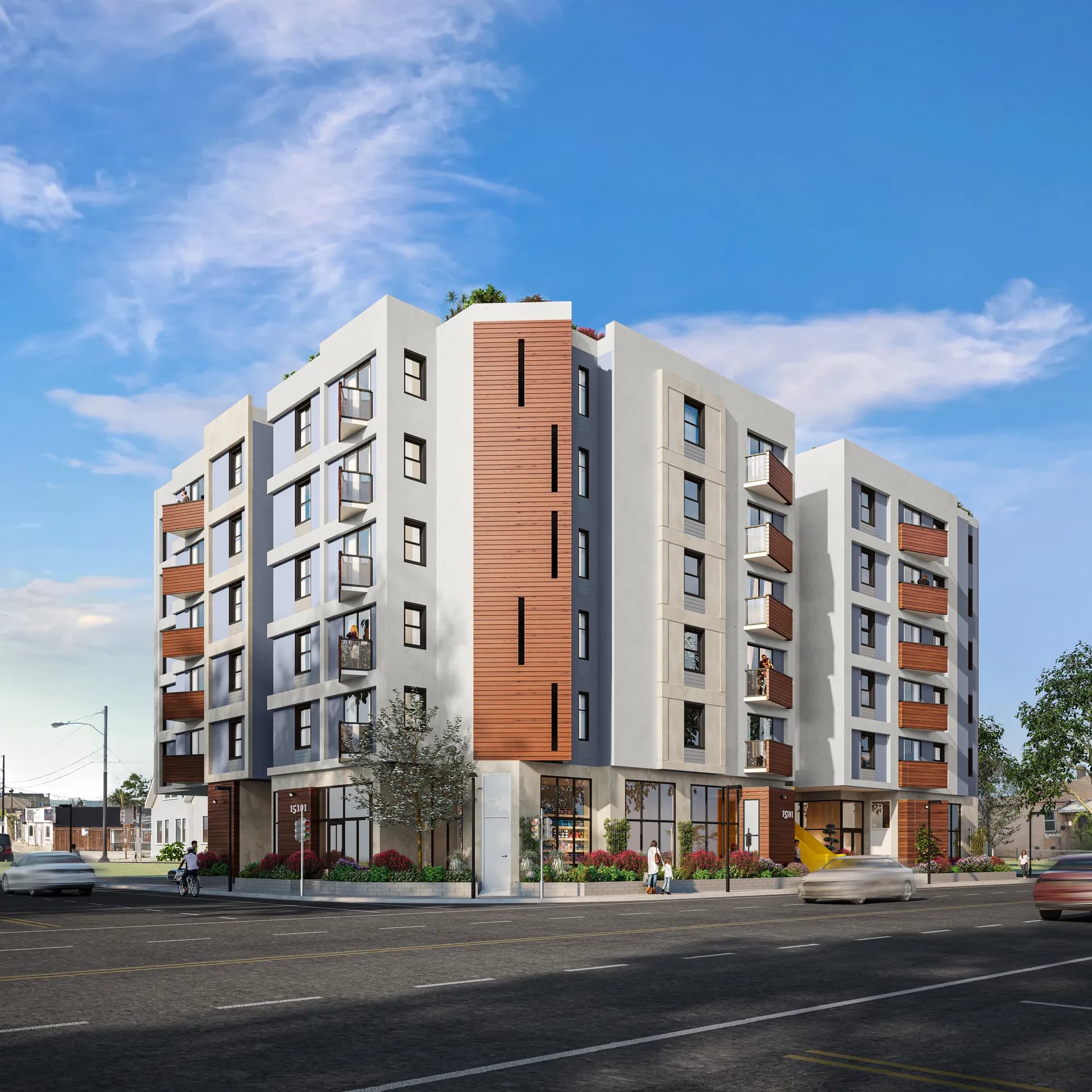 Affordable Housing - 77 Units - view 3