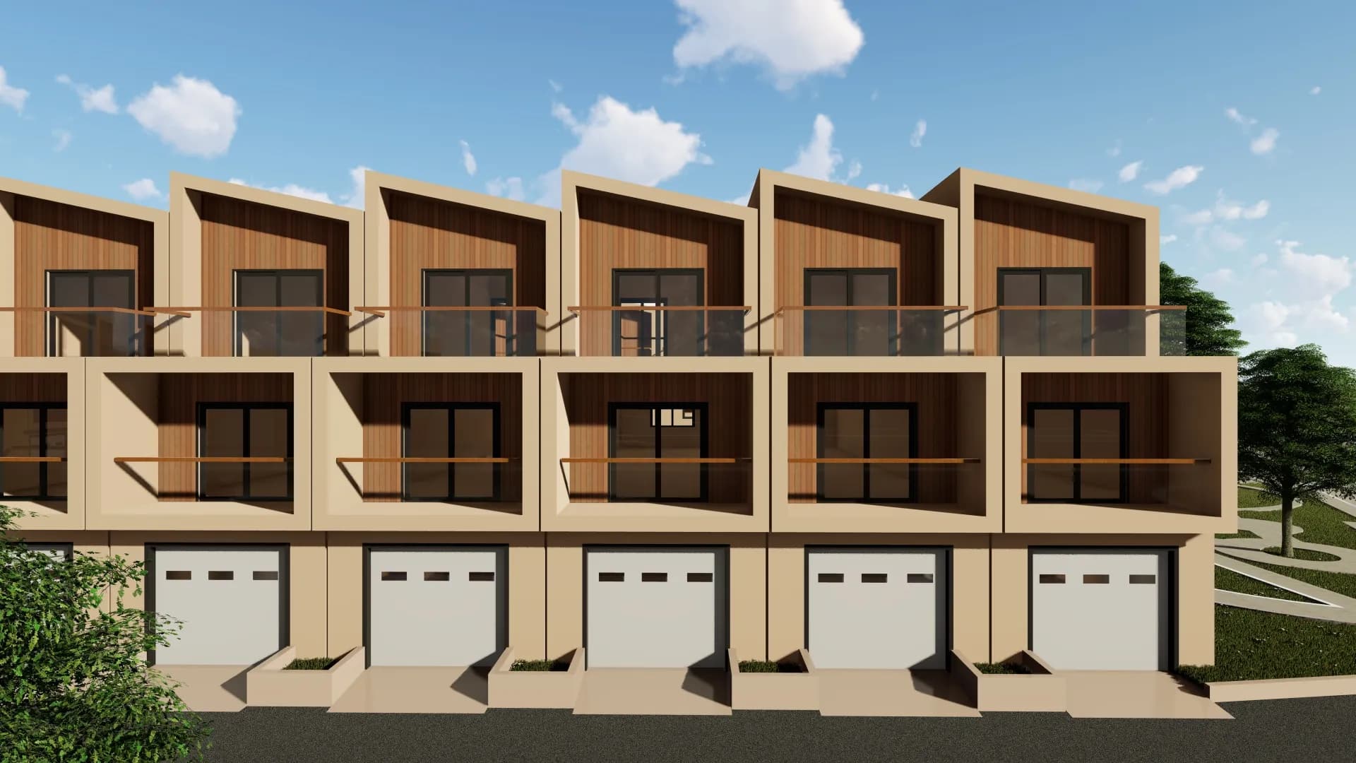Condominium & Temple - view 5
