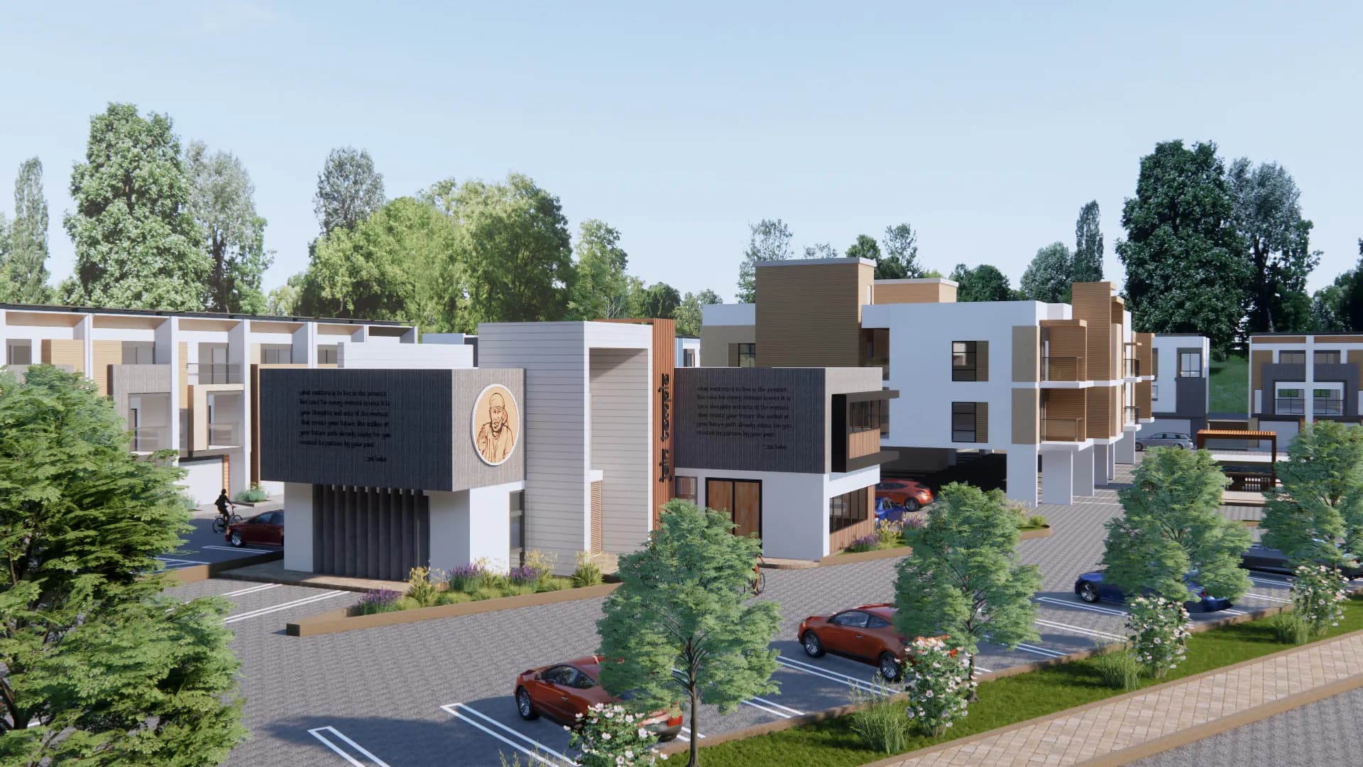 Condominium & Temple - view 8