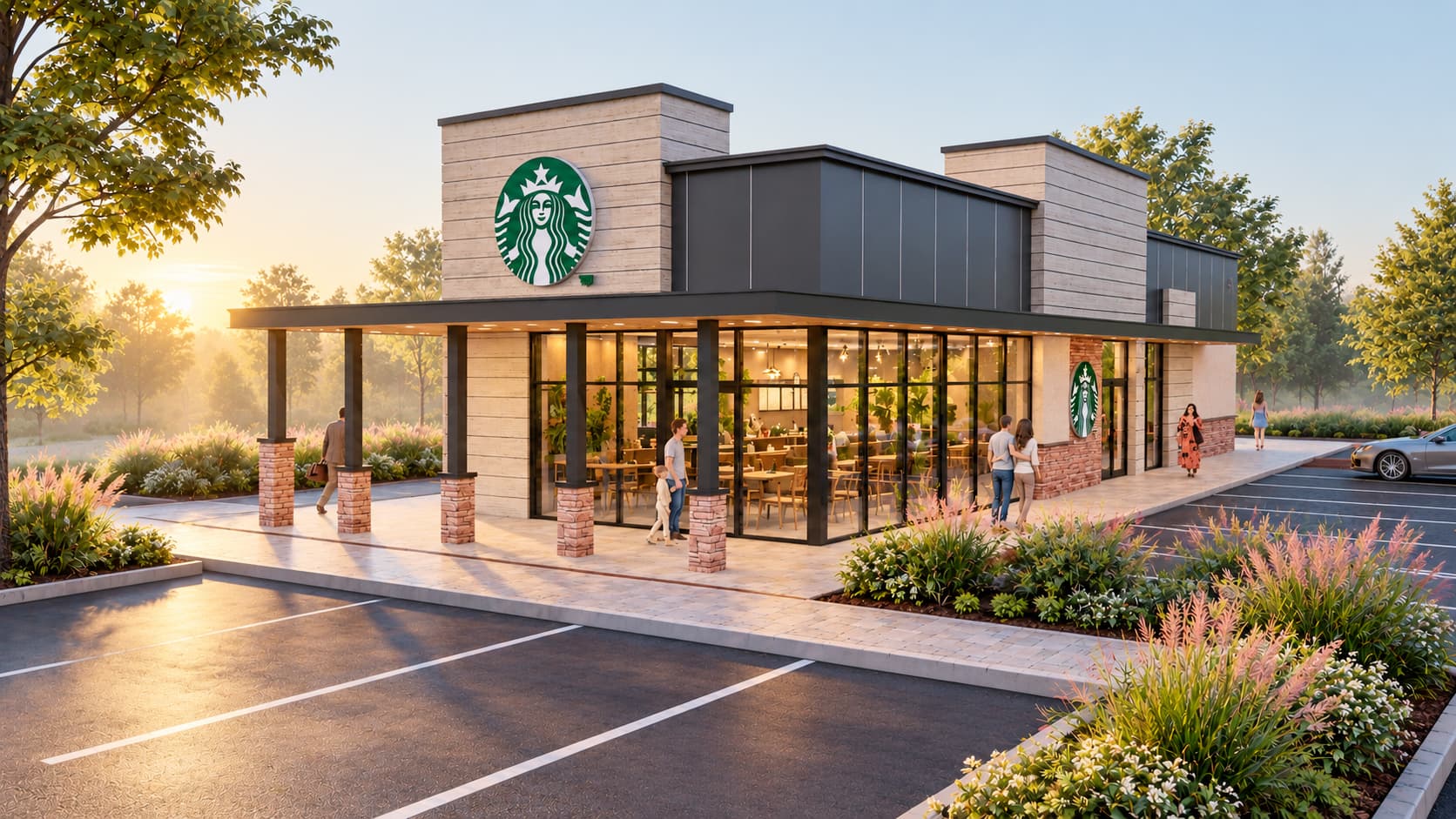 Starbucks - hero view
